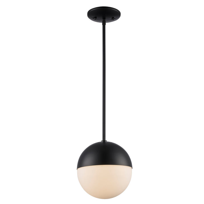 Trans Globe Imports - PND-2073 BK - One Light Pendant - Black