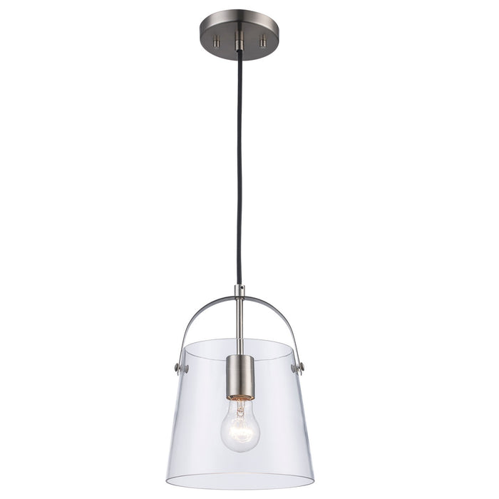 Trans Globe Imports - PND-2175 BN - One Light Pendant - Brushed Nickel