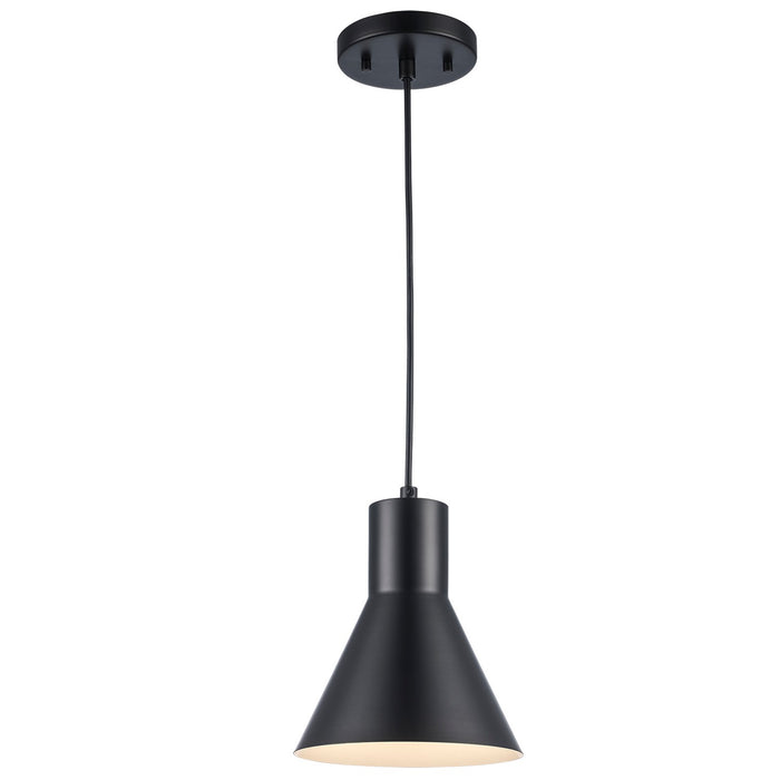 Trans Globe Imports - PND-2202 BK - One Light Pendant - Black