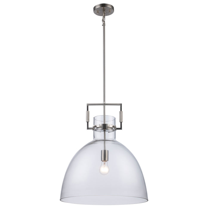 Trans Globe Imports - PND-2229 BN - One Light Pendant - Ameranth - Brushed Nickel