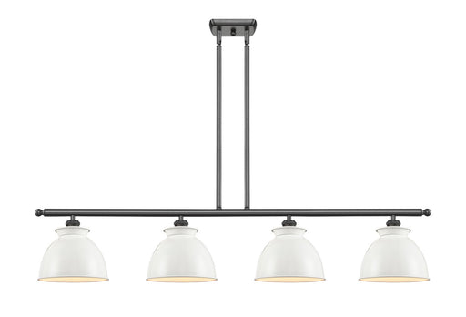 Innovations - 516-4I-OB-M14-W - Four Light Island Pendant - Ballston - Oil Rubbed Bronze