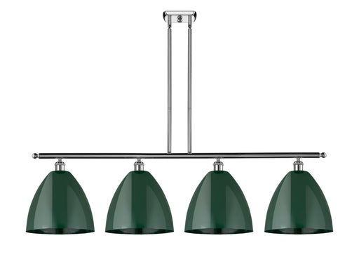 Innovations - 516-4I-PC-MBD-12-GR - Four Light Island Pendant - Ballston - Polished Chrome