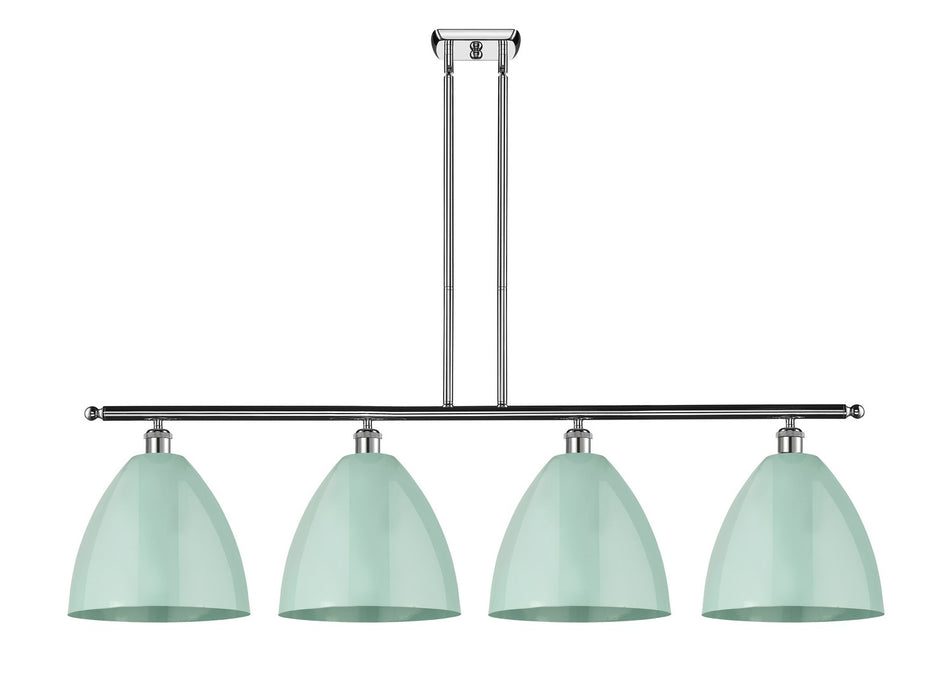 Innovations - 516-4I-PC-MBD-12-SF - Four Light Island Pendant - Ballston - Polished Chrome