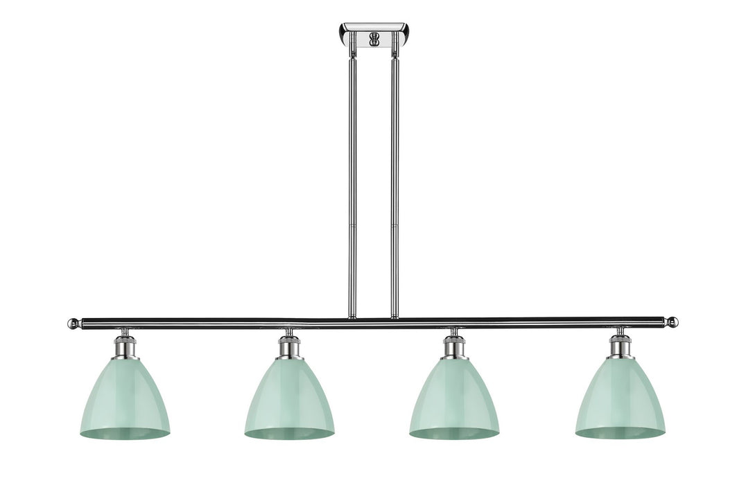 Innovations - 516-4I-PC-MBD-75-SF - Four Light Island Pendant - Ballston - Polished Chrome