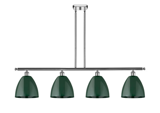 Innovations - 516-4I-PC-MBD-9-GR - Four Light Island Pendant - Ballston - Polished Chrome