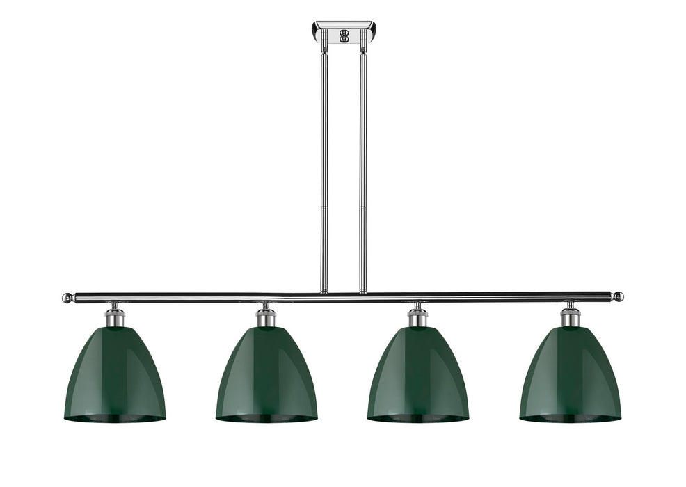 Innovations - 516-4I-PC-MBD-9-GR - Four Light Island Pendant - Ballston - Polished Chrome