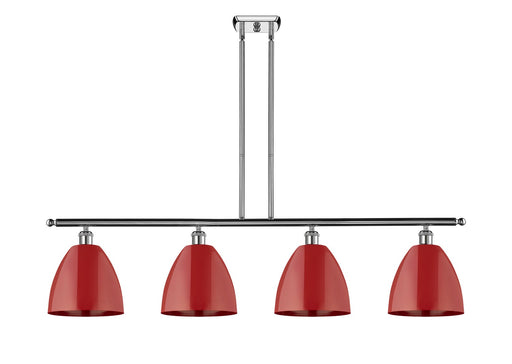 Innovations - 516-4I-PC-MBD-9-RD - Four Light Island Pendant - Ballston - Polished Chrome