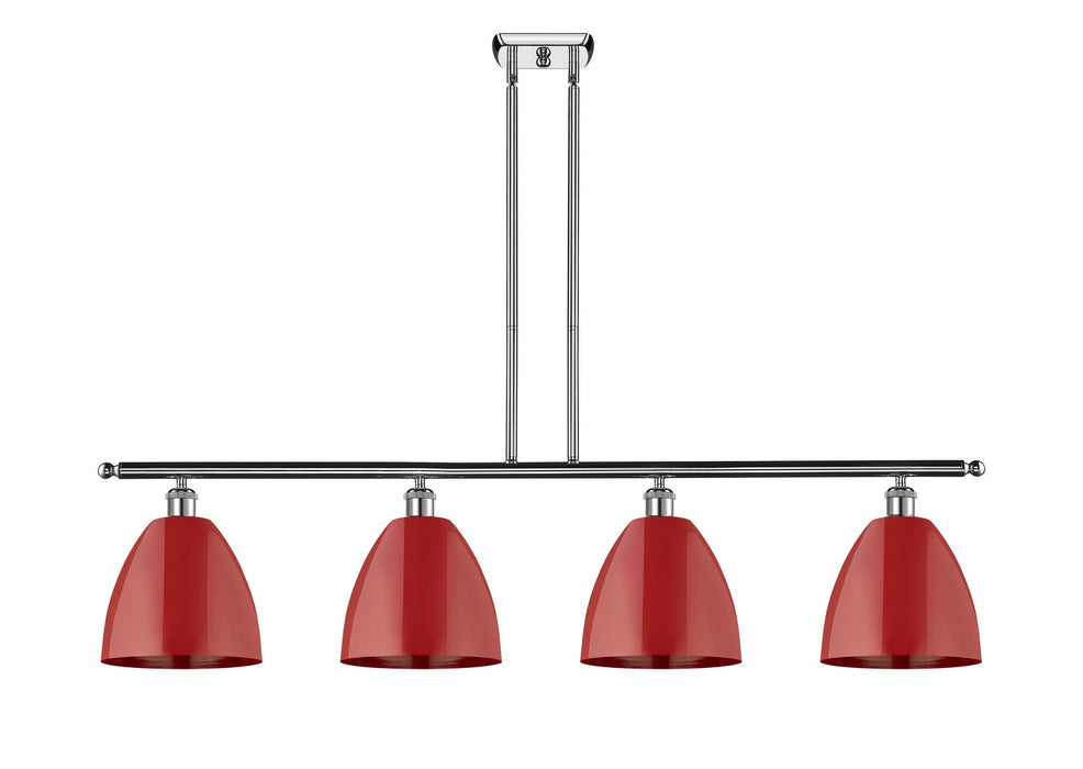 Innovations - 516-4I-PC-MBD-9-RD - Four Light Island Pendant - Ballston - Polished Chrome