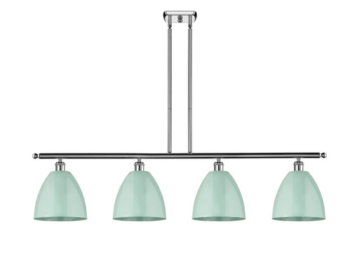 Innovations - 516-4I-PC-MBD-9-SF - Four Light Island Pendant - Ballston - Polished Chrome