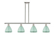 Innovations - 516-4I-PN-MBD-75-SF - Four Light Island Pendant - Ballston - Polished Nickel