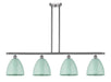 Innovations - 516-4I-SN-MBD-9-SF - Four Light Island Pendant - Ballston - Brushed Satin Nickel