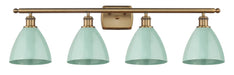 Innovations - 516-4W-BB-MBD-75-SF - Four Light Bath Vanity - Ballston - Brushed Brass