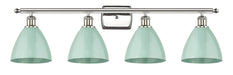 Innovations - 516-4W-PN-MBD-75-SF - Four Light Bath Vanity - Ballston - Polished Nickel