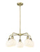Innovations - 516-5CR-AB-G1217-6WV - LED Chandelier - Downtown Urban - Antique Brass
