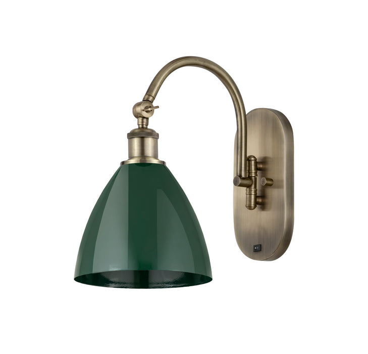 Innovations - 518-1W-AB-MBD-75-GR - One Light Wall Sconce - Ballston - Antique Brass