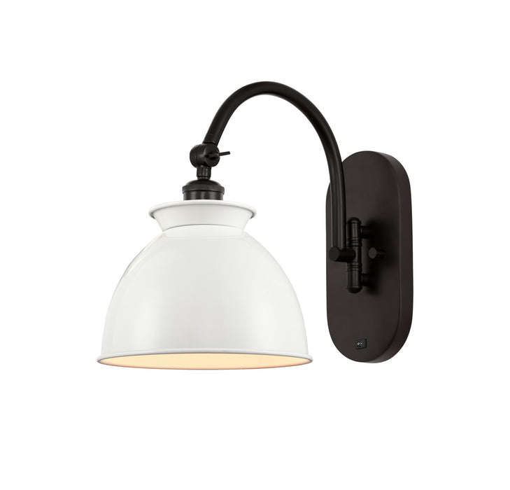 Innovations - 518-1W-OB-M14-W - One Light Wall Sconce - Ballston - Oil Rubbed Bronze