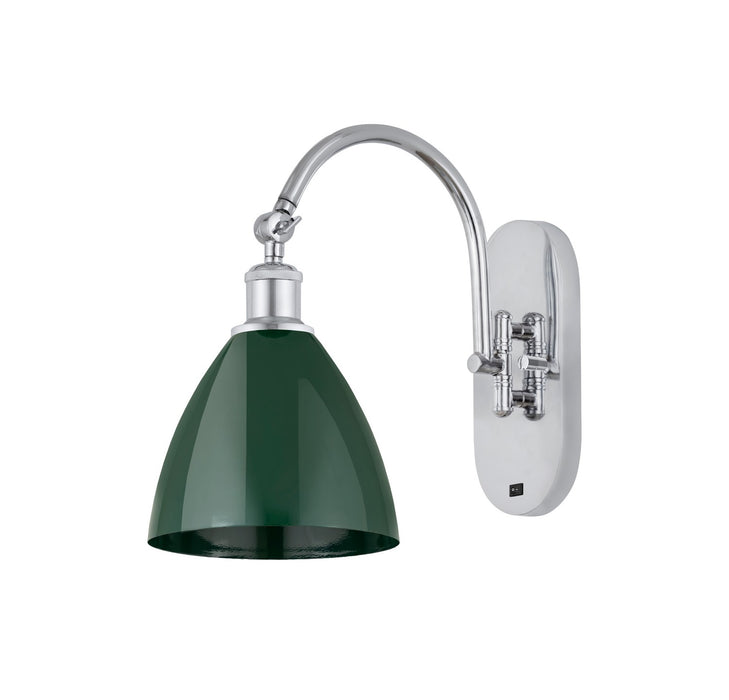Innovations - 518-1W-PC-MBD-75-GR - One Light Wall Sconce - Ballston - Polished Chrome