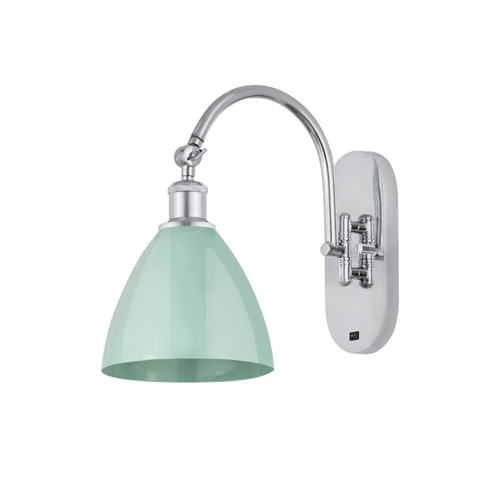 Innovations - 518-1W-PC-MBD-75-SF - One Light Wall Sconce - Ballston - Polished Chrome