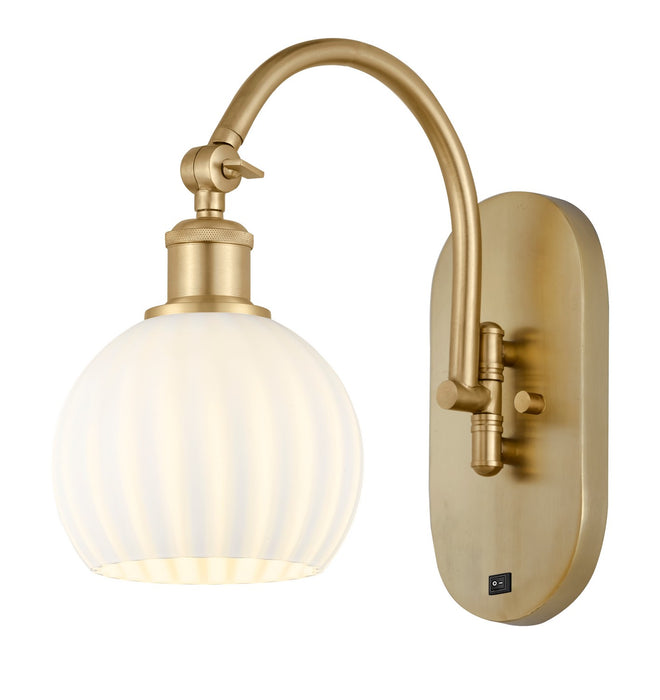 Innovations - 518-1W-SG-G1217-6WV - LED Wall Sconce - Ballston - Satin Gold