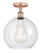 Innovations - 616-1F-AC-G122-12 - One Light Semi-Flush Mount - Edison - Antique Copper