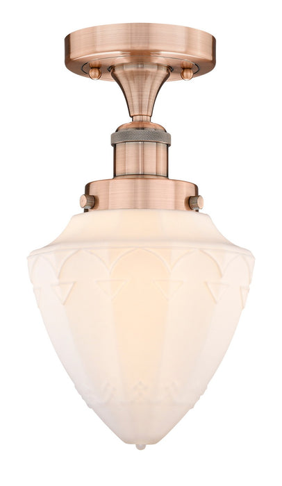 Innovations - 616-1F-AC-G661-7 - LED Semi-Flush Mount - Edison - Antique Copper