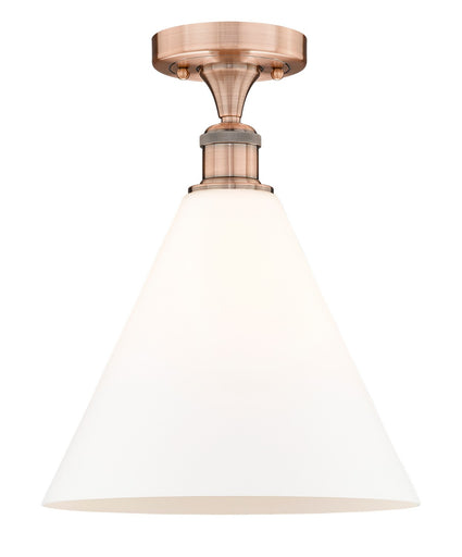 Edison One Light Semi-Flush Mount