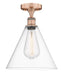 Innovations - 616-1F-AC-GBC-122 - One Light Semi-Flush Mount - Edison - Antique Copper