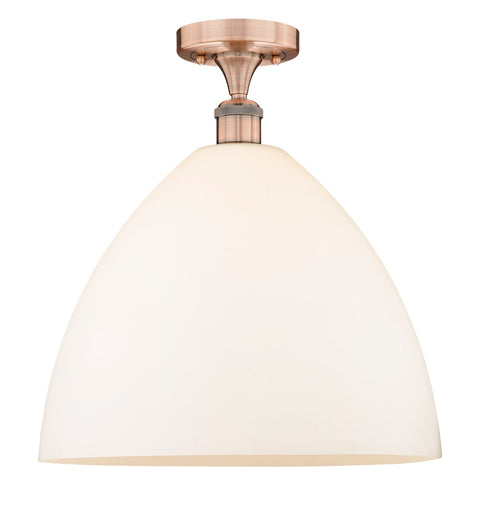 Edison One Light Semi-Flush Mount