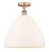 Innovations - 616-1F-AC-GBD-161 - One Light Semi-Flush Mount - Edison - Antique Copper