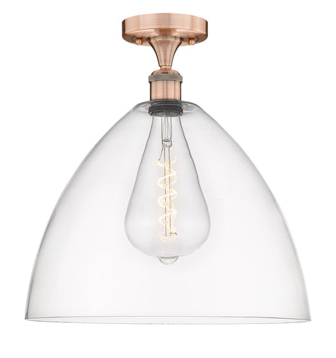 Edison One Light Semi-Flush Mount