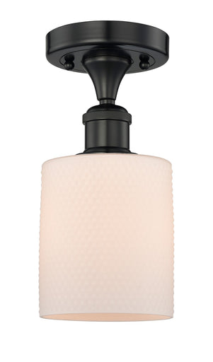 Edison One Light Semi-Flush Mount