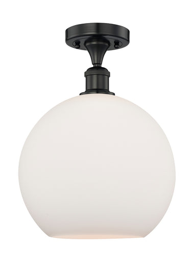 Edison One Light Semi-Flush Mount