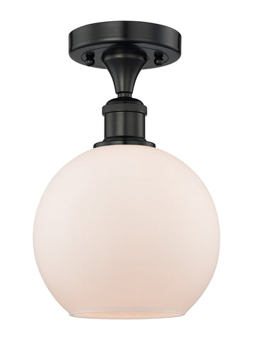 Edison One Light Semi-Flush Mount