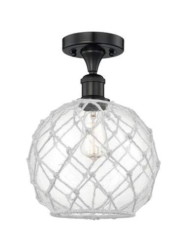 Edison One Light Semi-Flush Mount