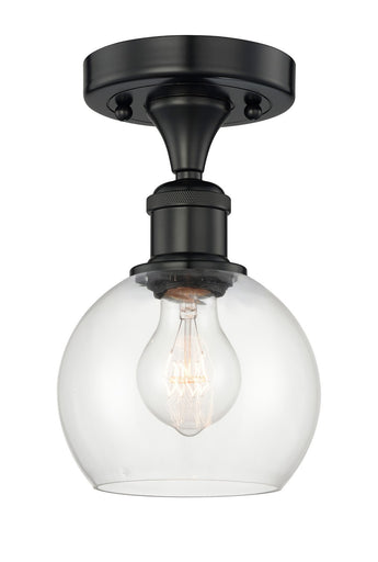 Edison One Light Semi-Flush Mount