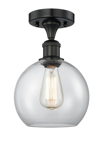 Edison One Light Semi-Flush Mount