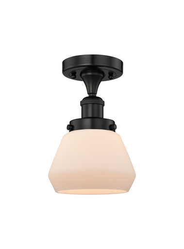 Edison One Light Semi-Flush Mount