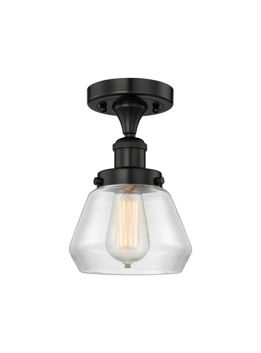 Edison One Light Semi-Flush Mount