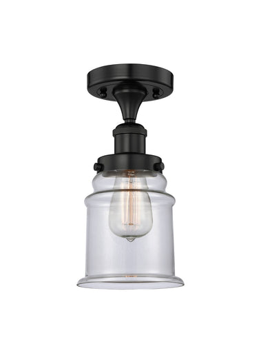 Edison One Light Semi-Flush Mount