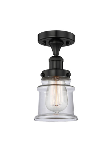 Edison One Light Semi-Flush Mount