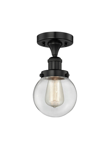 Edison One Light Semi-Flush Mount