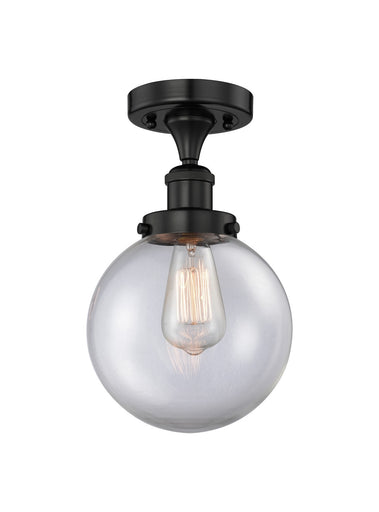 Edison One Light Semi-Flush Mount