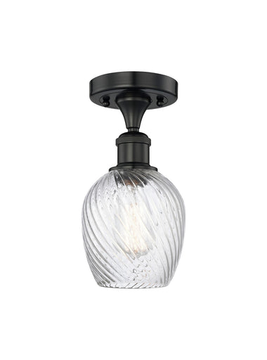 Edison One Light Semi-Flush Mount