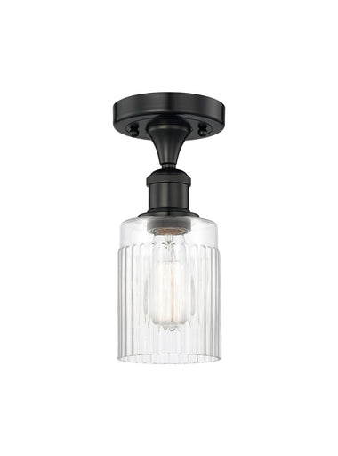 Edison One Light Semi-Flush Mount