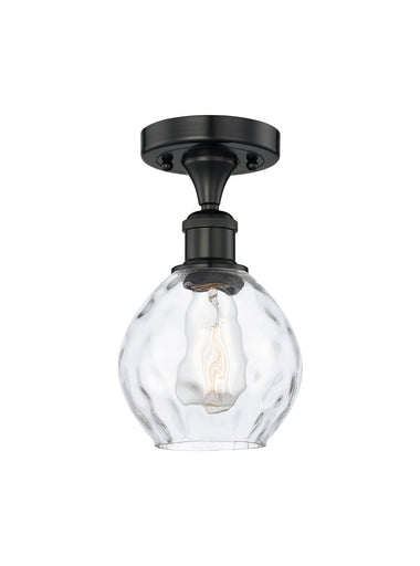 Edison One Light Semi-Flush Mount