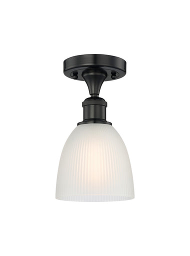 Edison One Light Semi-Flush Mount