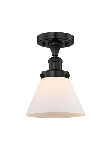 Edison One Light Semi-Flush Mount