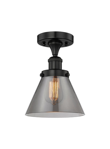 Edison One Light Semi-Flush Mount