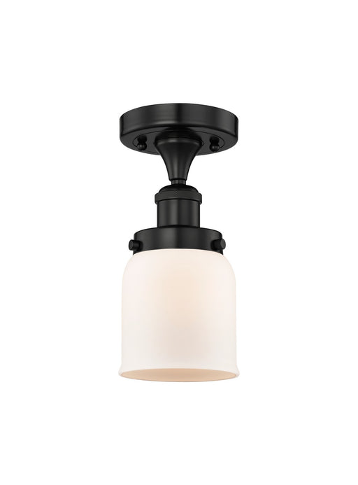 Innovations - 616-1F-BK-G51 - One Light Semi-Flush Mount - Edison - Matte Black