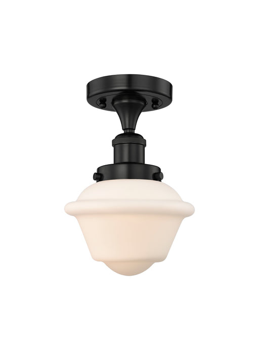 Innovations - 616-1F-BK-G531 - One Light Semi-Flush Mount - Edison - Matte Black